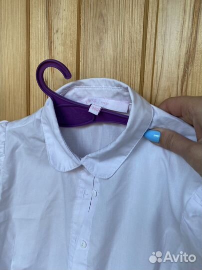 Блузка белая для девочки