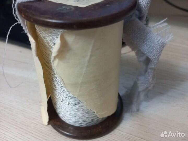 Нитки люркекс серебро