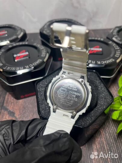 Часы Casio G-Shock GA 2100 LUX - Белые