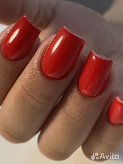 Маникюр, гель лак, наращивание