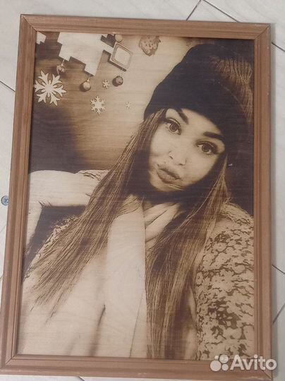 Выжигание портретов на дереве