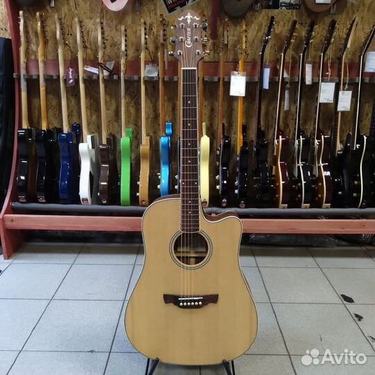 Электроакустическая гитара Crafter DE-6 Dreadnough