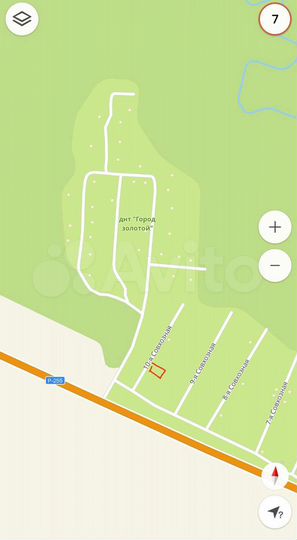 Участок 7 сот. (СНТ, ДНП)