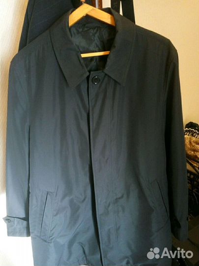 Плащ осенний Mark & Spencer мужской с подкладом