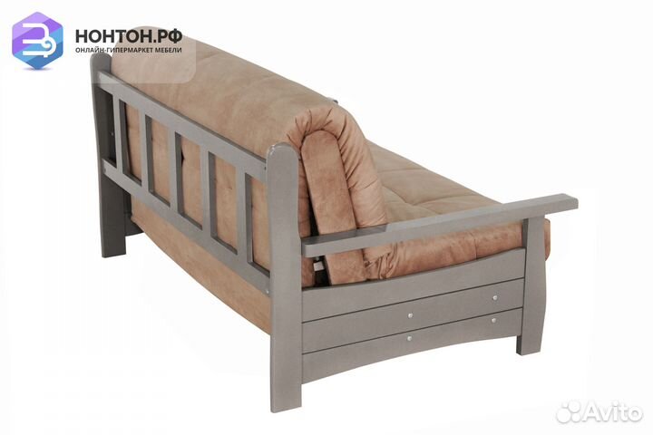 Диван Аккордеон Массив бежевый