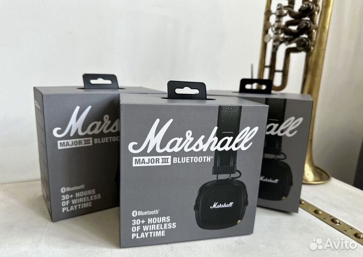 Беспроводные наушники marshall major 3