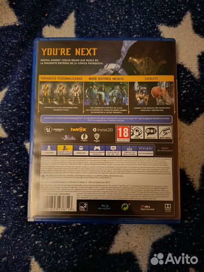 Mortal kombat 11 ps4 диск