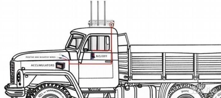 Подавитель Рэб FPV 4-х канальный 620-1100 MHz