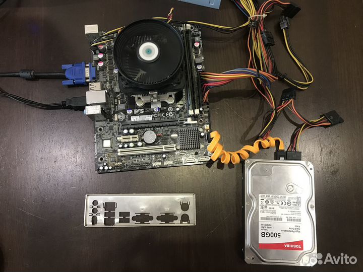Комплект AMD A6-3650, HD 6530, DDR3 8GB, HDD 500GB