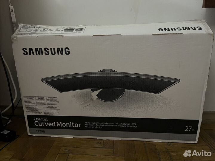 Монитор Samsung CF39 C27F390FHI 27 дюймов