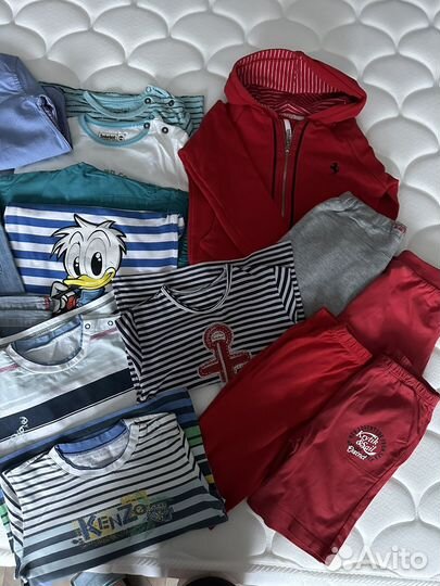 Вещи пакетом на мальчика 98 104