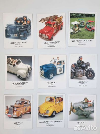 Открытки авторские Gillermo Forchino (Форчино)