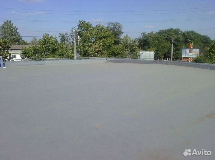 Монтаж и ремонт плоской кровли