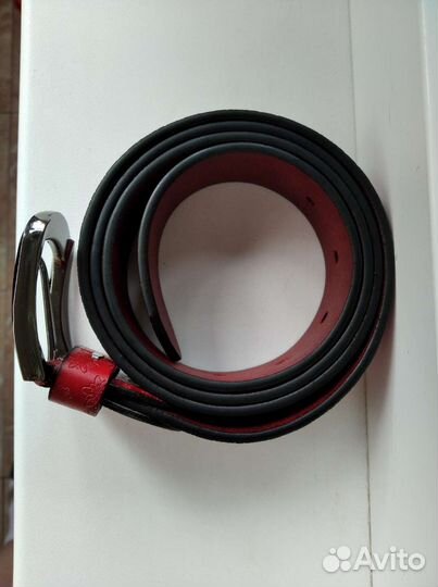 Ремень женский, мужской об. талии 95-110 нат кожа