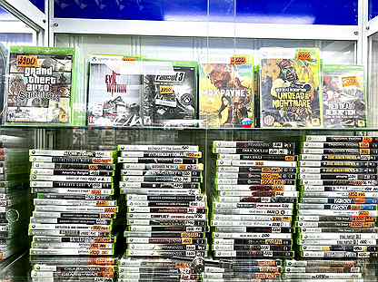 Лицензионные Игры Xbox 360 Новые и бу
