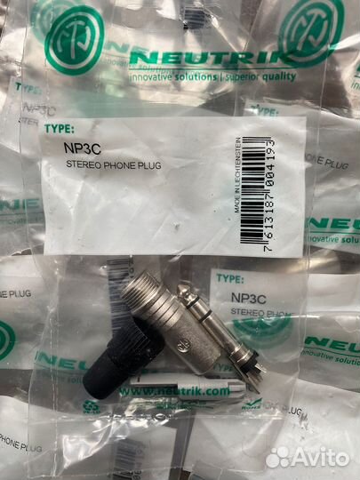 Новые разъемы Neutrik NP3C