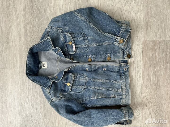Джинсовая куртка levis для девочек