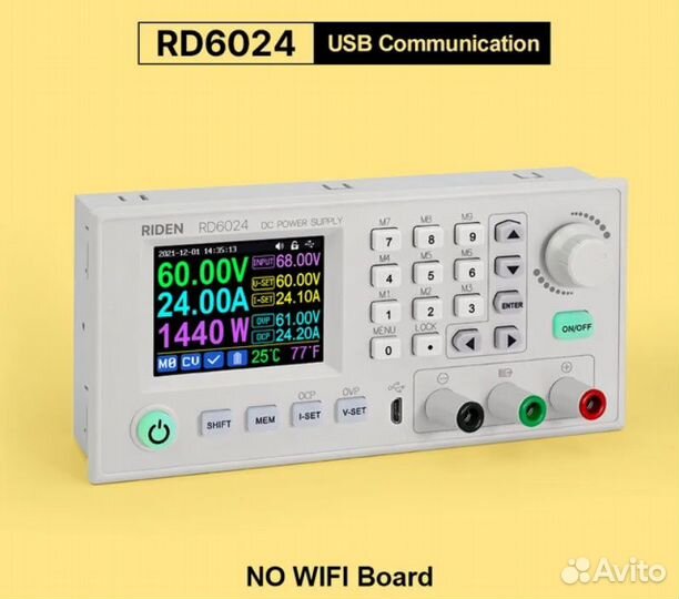 Преобразователь напряжения RD6024 блок питания
