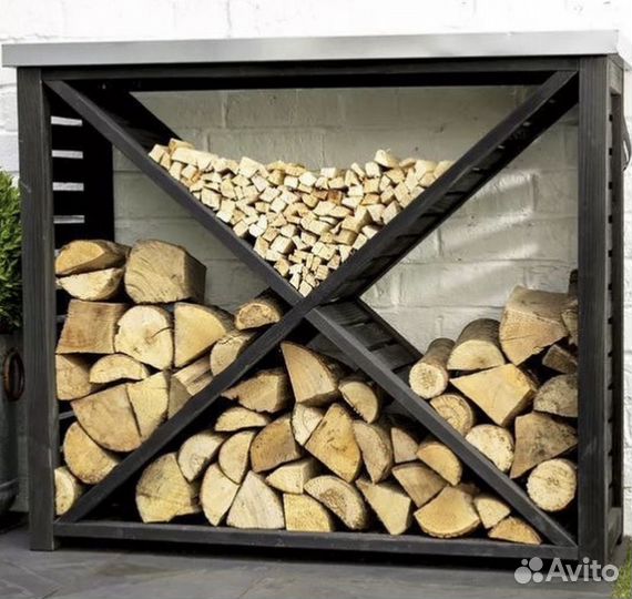 Дровница уличная