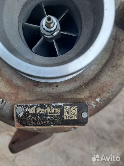 Турбокомпрессор perkins, CAT 3054. 237-3786
