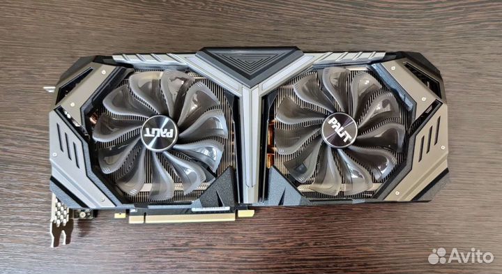 Видеокарта Palit GeForce RTX 2080 gamerock