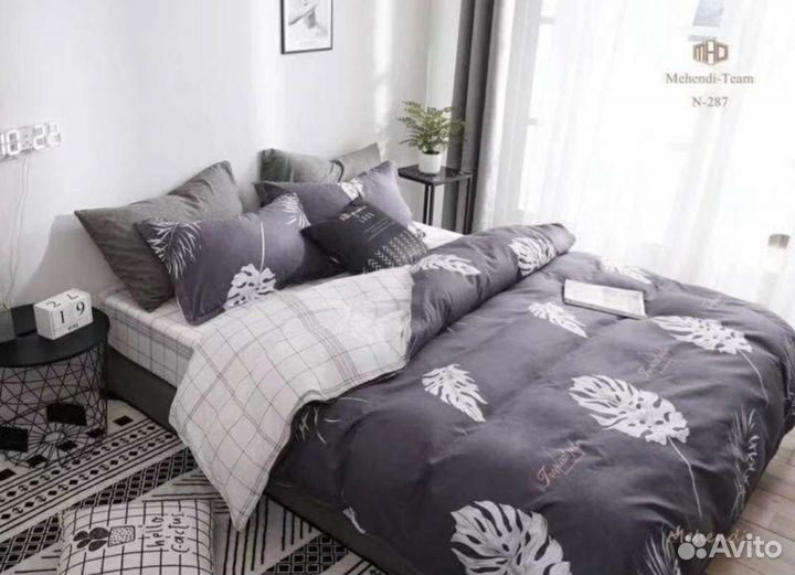 Постельное белье евро