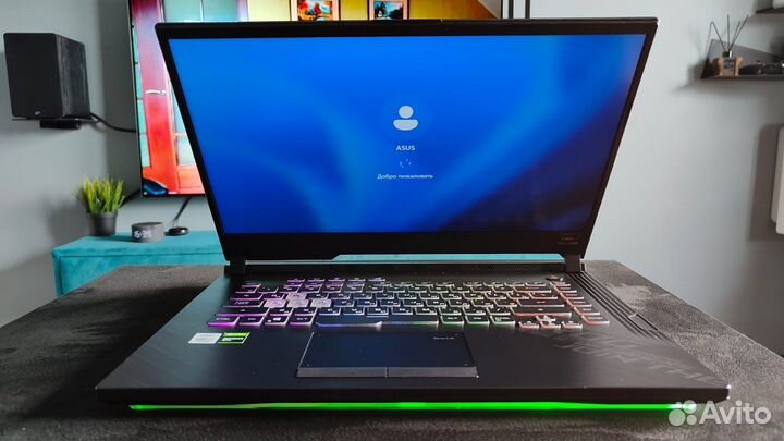 Asus Rog Strix G17 ryzen 7/ 16GB/RTX3050