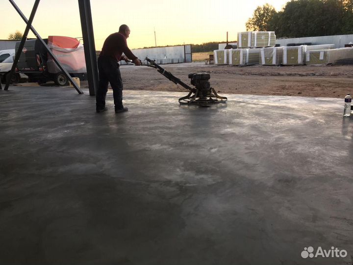 Бетонные промышленные полы