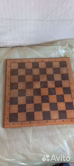 Шахматная доска без фигур