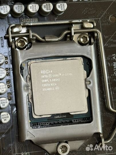 Комплект i7 3770K + z77 + 16gb Fury Hyper X