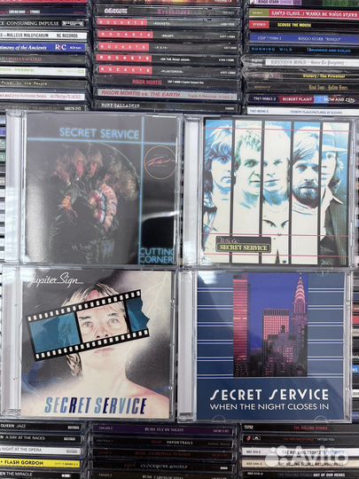 Музыкальные cd диски Secret Service