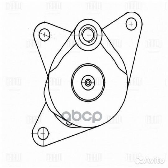Ролик натяжной навесного оборудования CM5317 Tr