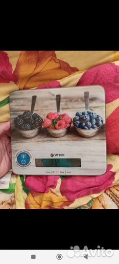 Весы кухонные vitek vt-2429