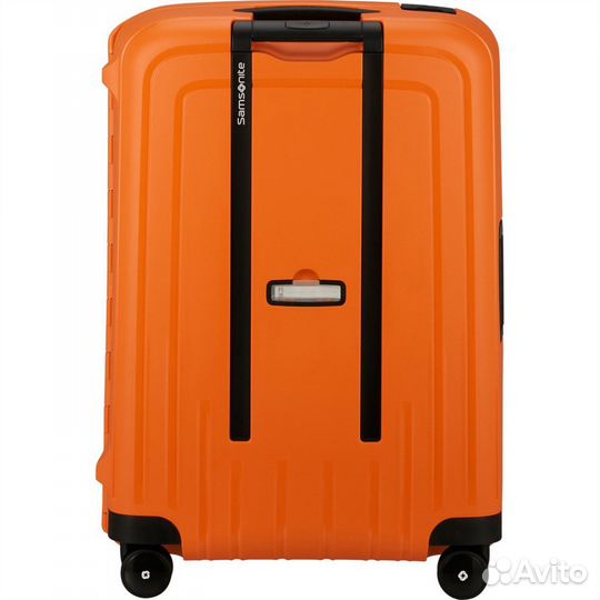 Новый чемодан Samsonite S'cure М оранжевый