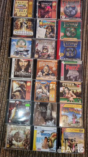Cd диски с играми для слабых компьютеров