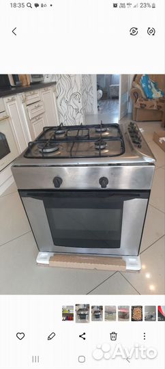 Газовая плита бу indesit