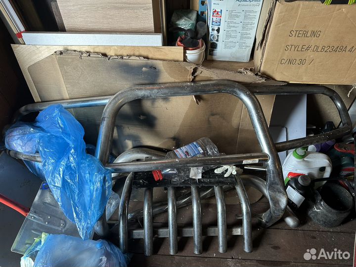 Кенгурятник на mitsubishi pajero