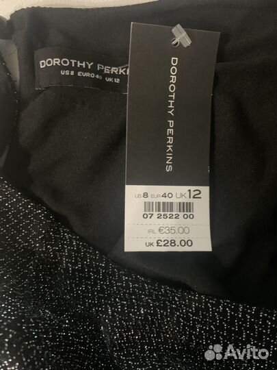 Платье Dorothy Perkins 44-46 с люрексом коктейльно