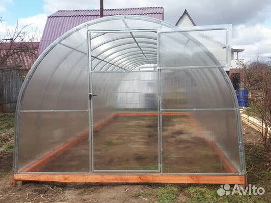 Усиленные теплицы с гарантией