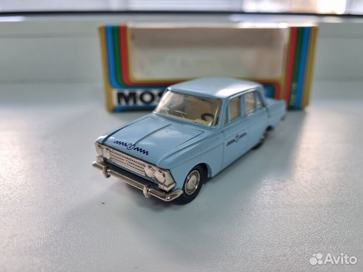 Модель Москвич 412, 1:43, Сделано в СССР