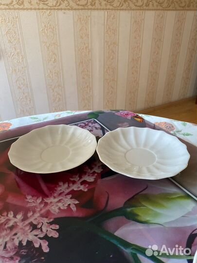 Фарфоровая чайная пара