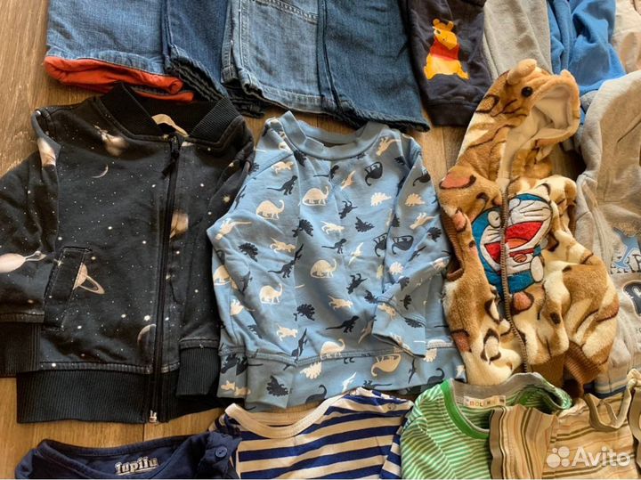 Большой пакет вещей на мальчика от 1 до 2-х