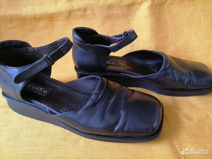 Итальянские босоножки KoxKo натуральная кожа Б/У