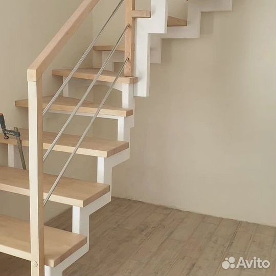 Лестницы на металлическом каркасе