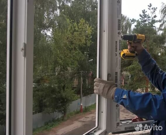 Ремонт окон пвх/дверей,замена фурнитуры