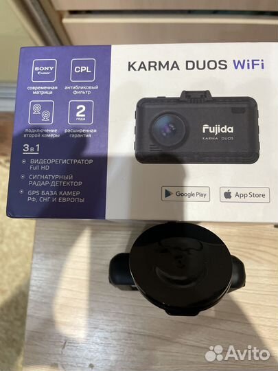 Видеорегистратор fujida karma duos WiFi