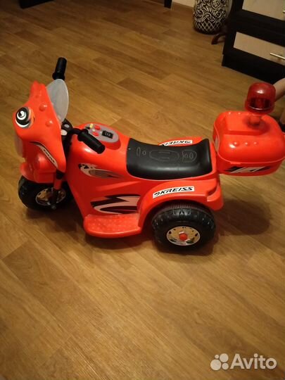 Детский мотоцикл на аккумуляторе бу