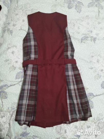 Школьное платье для девочки 140
