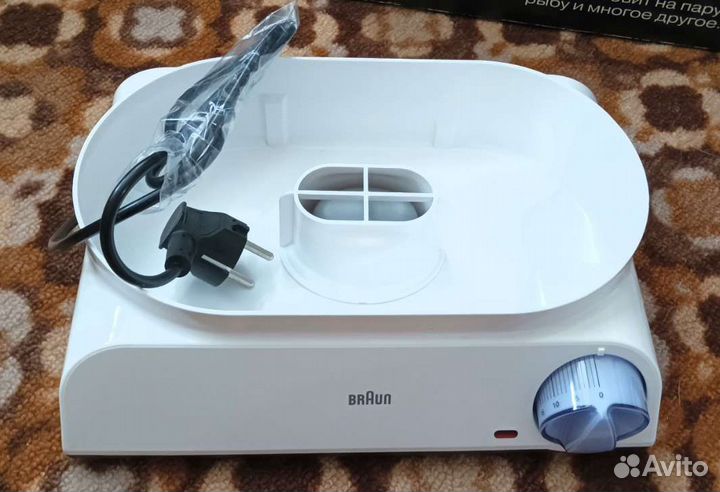 Пароварка новая braun fs 20