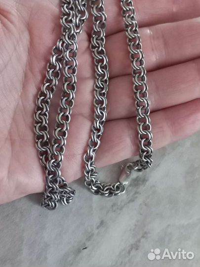 Серебряная цепь 925 проба